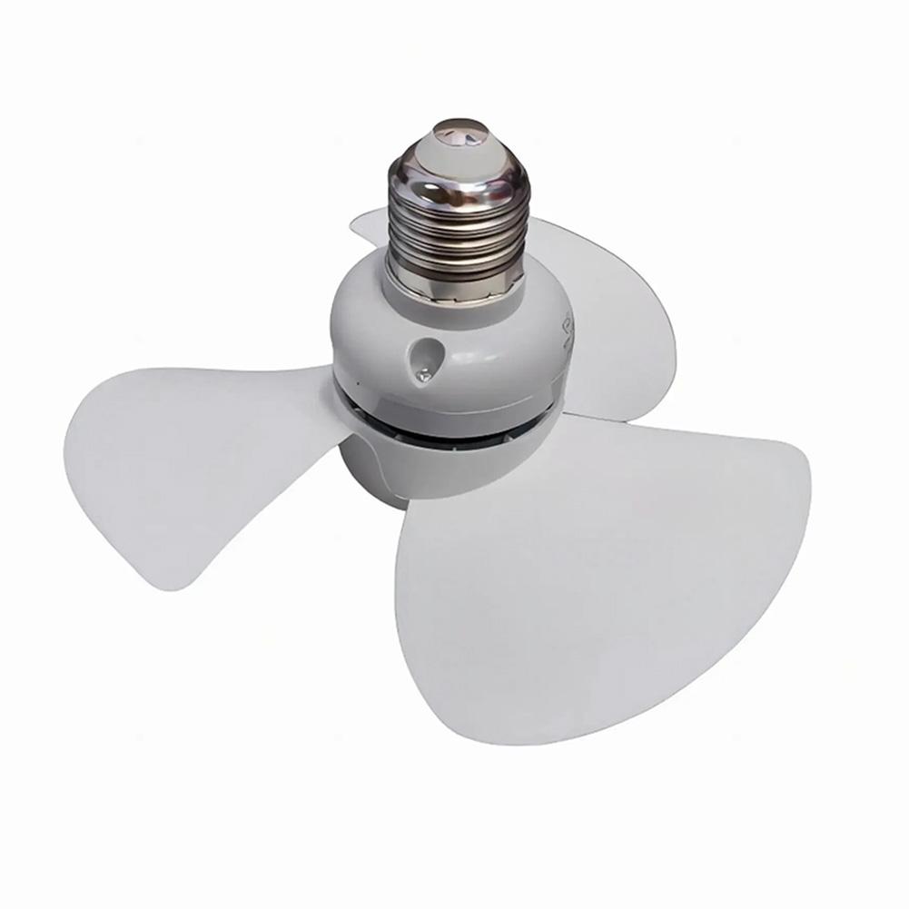 

16CM Indoor Ceiling Small Fan 10W AC85-265V E27 Fans Adjusted 360 Degrees 3 Aerodynamic Blades Brushless Motor Cooling Parts