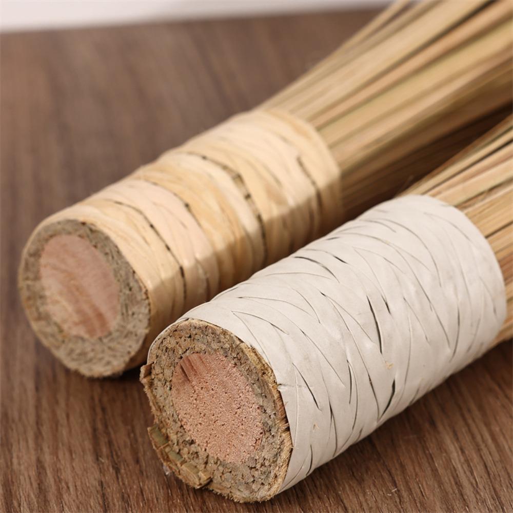 2 Pcs 12-Inch Bamboo Wok Brush Bamboo Wok Cleaning Brush Easy To Use Bamboo Cleaning Brush Kitchen