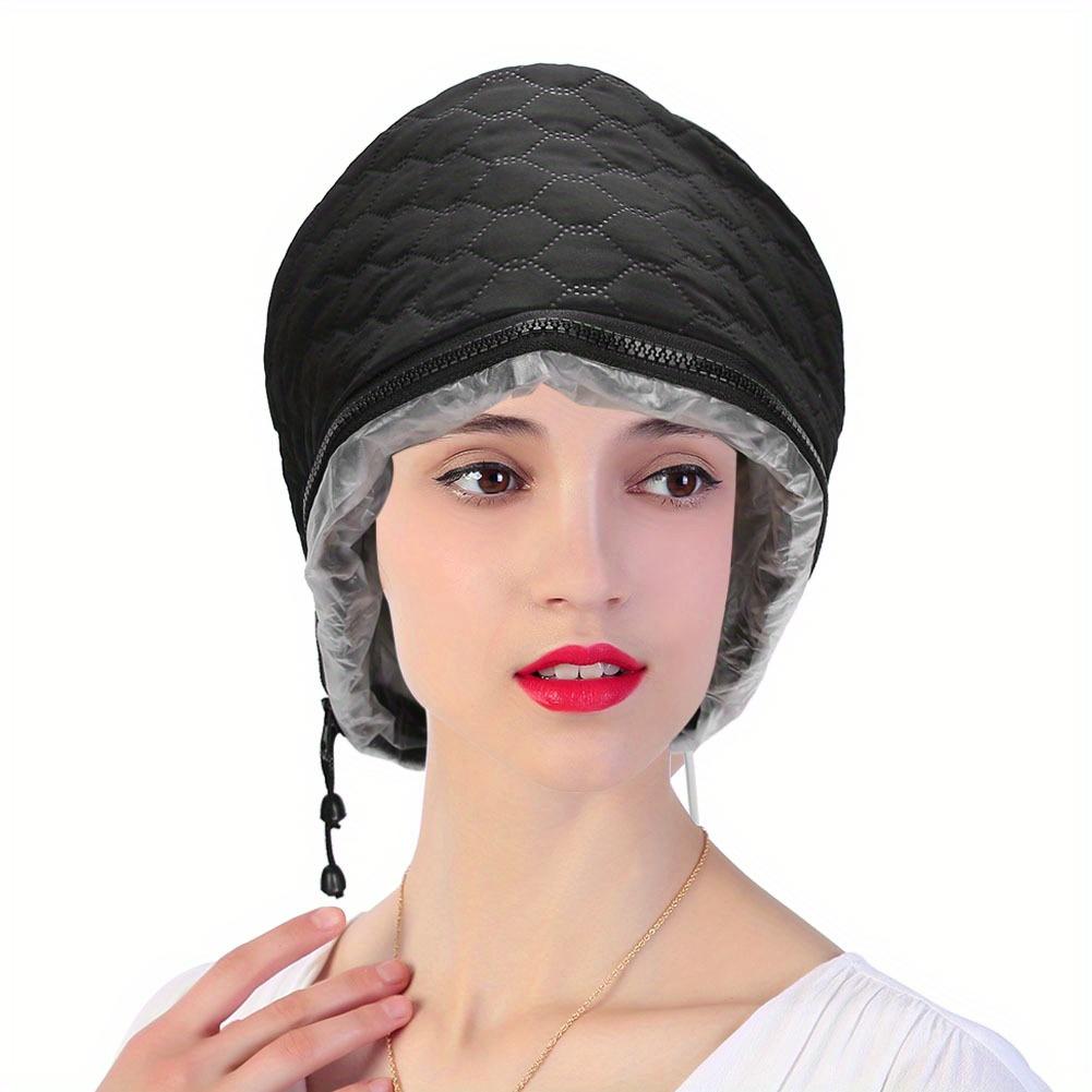 Home Hair Care: Adjustable Electric Heating Hat for Deep Hot Oil Treatments