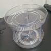 Rotating Acrylic Makeup Organizer, 360° Multi-layer Storage Rack for Dressing Table