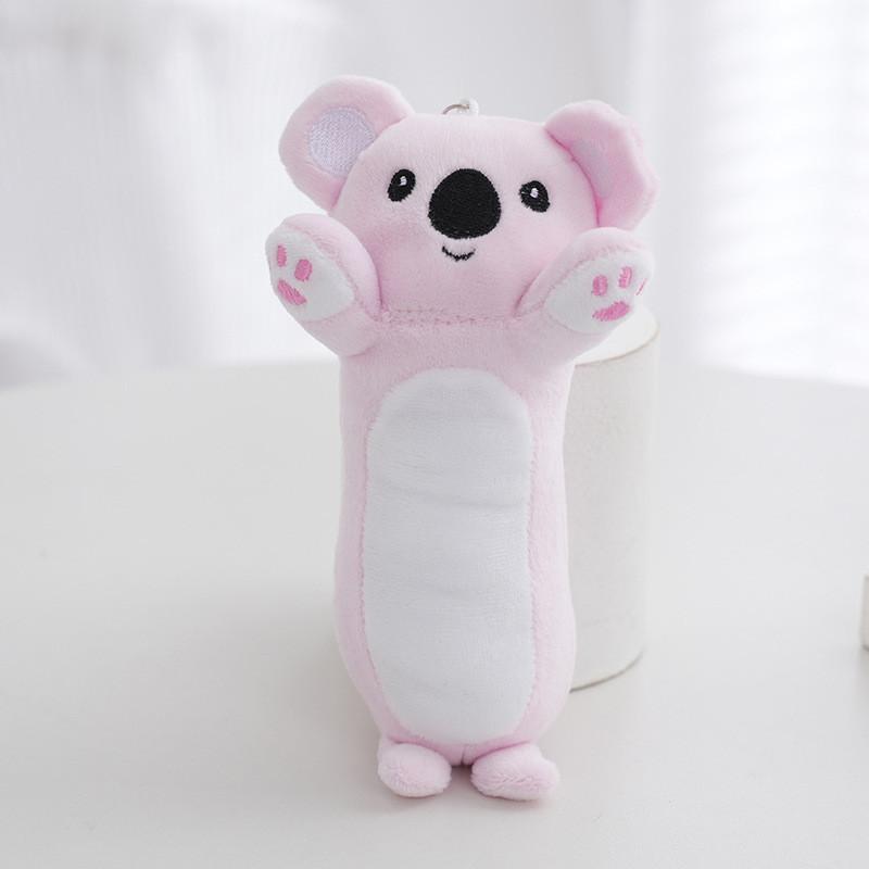 Adorable Koala Plush Toy Pillow Cozy Long Cylinder Stuffed Animal Doll Gift