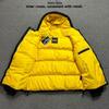 Men's Corteiz Alcatraz Trendy Thick Hooded Jacket - Warm & Loose Fit