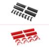 ABS Carbon Fiber For Toyota FJ Cruiser 2007-2026 Car Door Inner Handle Protective Cover Decorative Stickers Car Accessories
