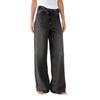 European & American Women's High-Waisted Personality Straight-Leg Jeans