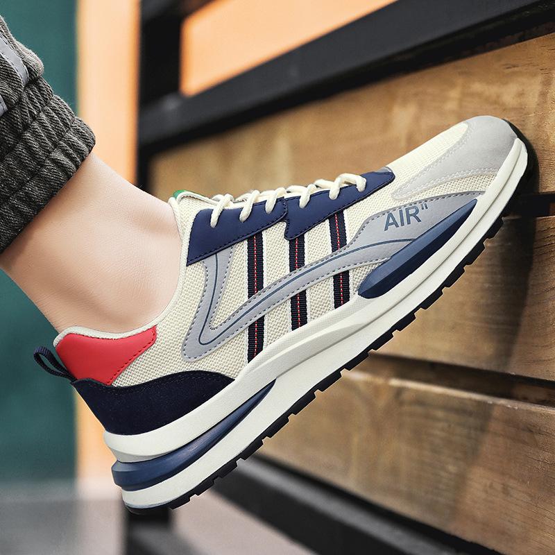 

Мужская обувь Forrest Gump 2025 новая летняя дышащая молодежная повседневная беговая спортивная обувь мужская увеличивающая рост папины модные кроссовки 39