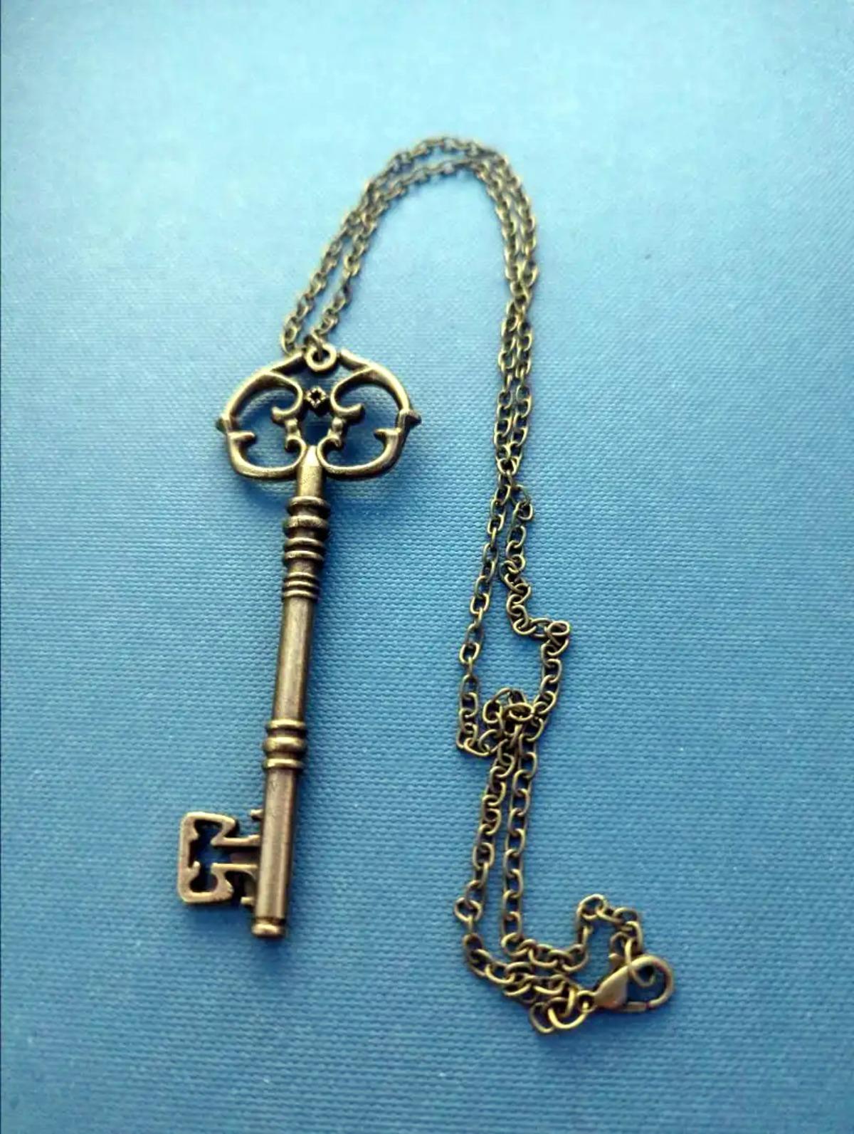 

Минималистичное ожерелье с подвеской-ключом, Модное и минималистичное, Аксессуары для повседневной носки