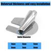 Metal Hemming Foot Set- Universal Sewing Roller Hemmer[ 3-10Mm] For Home And Industrial Machines Presser