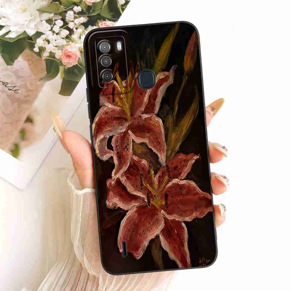 For ITEL S16 Pro 2020 Casing Petty Butterfly Painted Soft Silicone Phone Case For ITEL S 16 S16 Back Cover Fundas Coque Capa