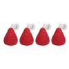 1PC/4PCS Strawberry Decorative Aromatic Candles Soy Wax Scented Candle for Birthday Wedding Candle
