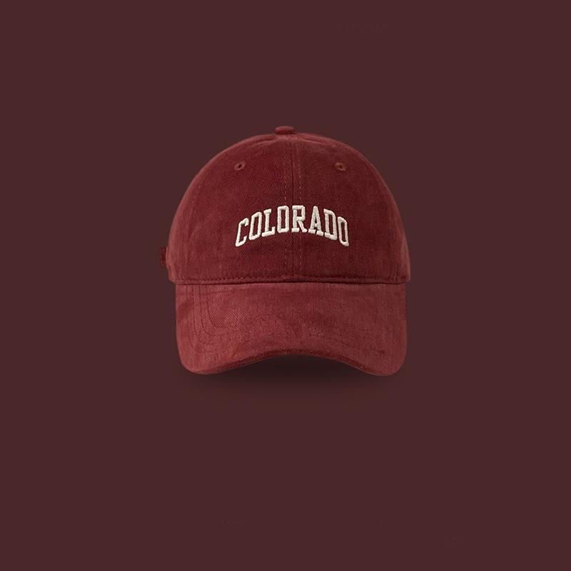 65 Big Head Circumference, Big Face, Small Peaked Cap for Women's Autumn New Student Casual Versatile and Thin Baseball Cap