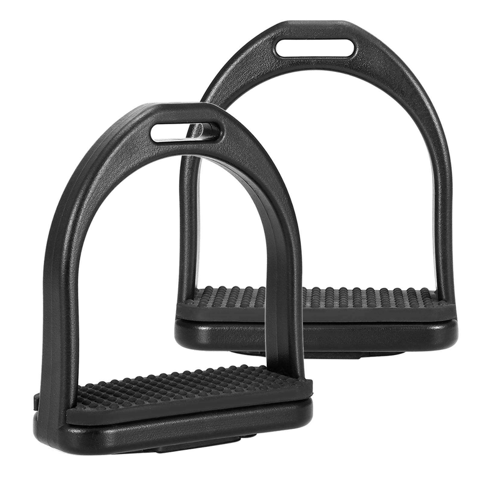 

2 ШТ. Стремена для верховой езды Пластиковые Седло для лошади Противоскользящие Педали для лошади Сверхлегкое Снаряжение для конного спорта For Kids