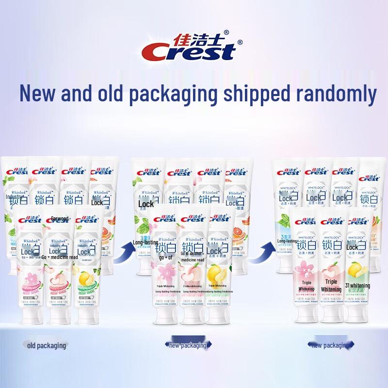 

Crest Fragrance Lock Whitening Toothpaste