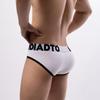 Men's 3D Cut Color-Block Triangle Underwear with Large Pouch & Wide Waistband