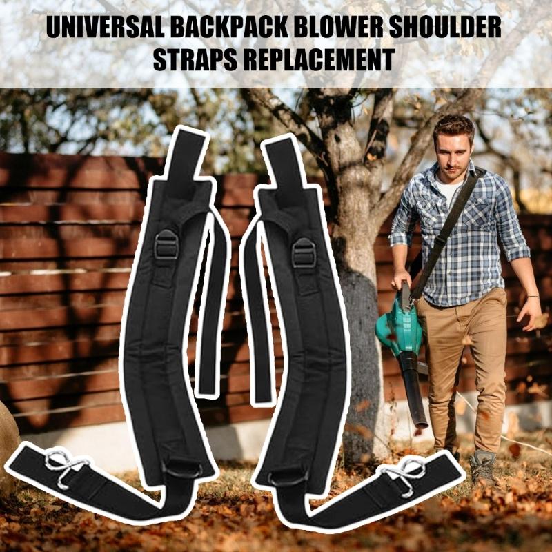 1 Set of Replacement Shoulder Harness For Leaves Blower With Adjustable Strap & Secure Buckle Quality Nylon Construction