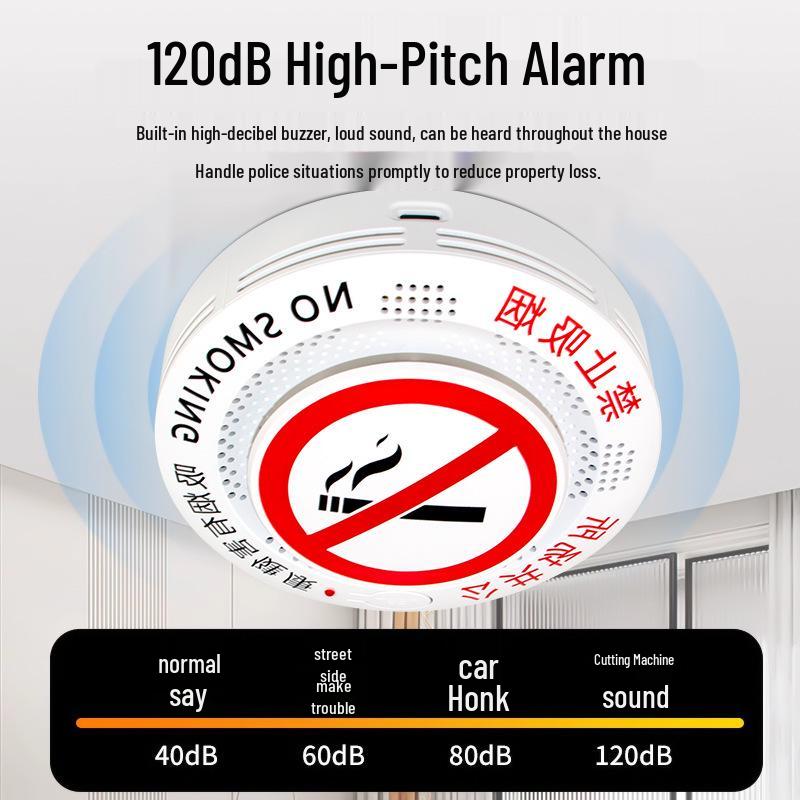 High Sensitivity Intelligent Smoke Detector for School Toilets