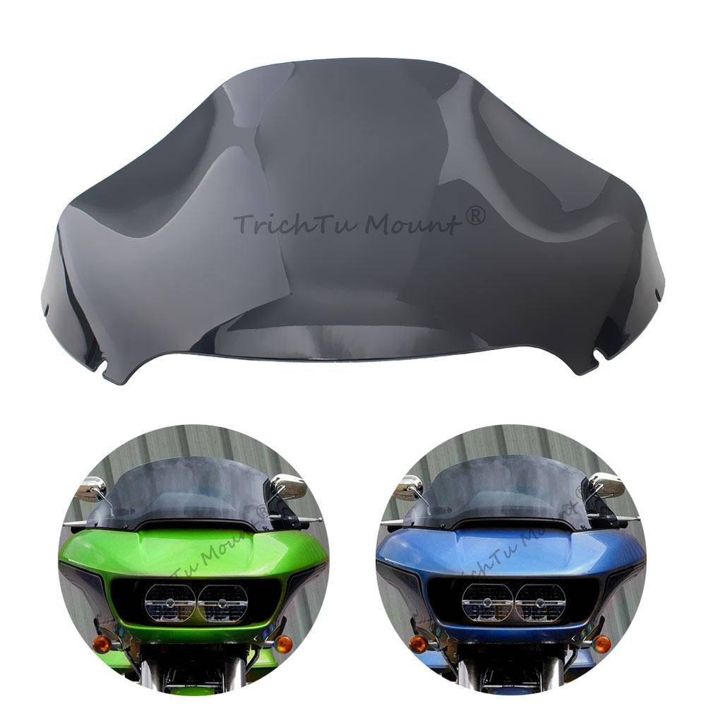 13" Motorcycle Accessories Smoke/Clear  Front Fairing Windscreens Wind Deflectors For Harley Road Glide 3 FLTRT 2023 2024 2025