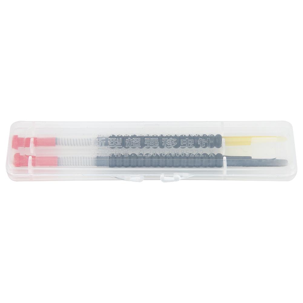 Beekeeping Moving Grafting Tools Rearing Needle Set with Spring-Loaded Plunger for Larva Transfer
