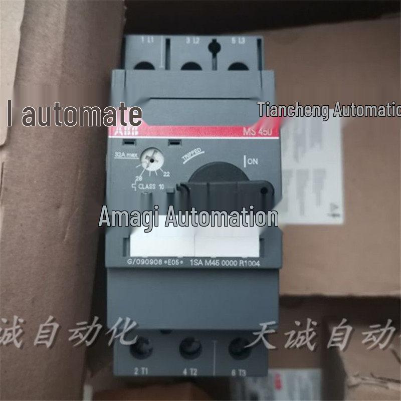 

ABB MS450 Motor Protector, 11-50A Range Top Mount Auxiliary 1NO1NC