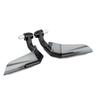 Pair ABS Motorcycle Handguard Protector Motor Aluminum Windproof Sand-proof 22mm