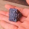Fashion Vintage Stainless Steel Cross Rings for Men's Punk Creative Amulet Pentagram Ring Personality Jewelry Gift Wholesale