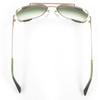 Ausgezeichnete DITA Sonnenbrille MIDNIGHT SPECIAL Zwei Stege Gold grün Titan Gebraucht