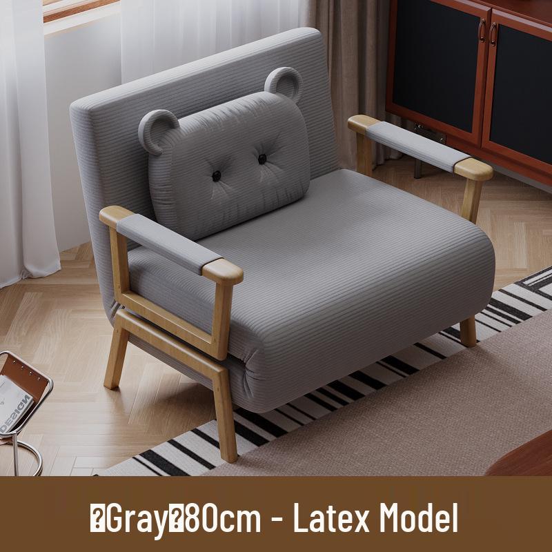Creative Foldable Sofa Bed - Space-Saving, Thickened, and Comfortable for One Person