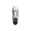 Adidas Originals Drop Step 2.0 Low Cuir Lacets Antidérapantes Durables Chaussures de Skate Basses Baskets Unisexe Blanc Gris Noir IG4332
