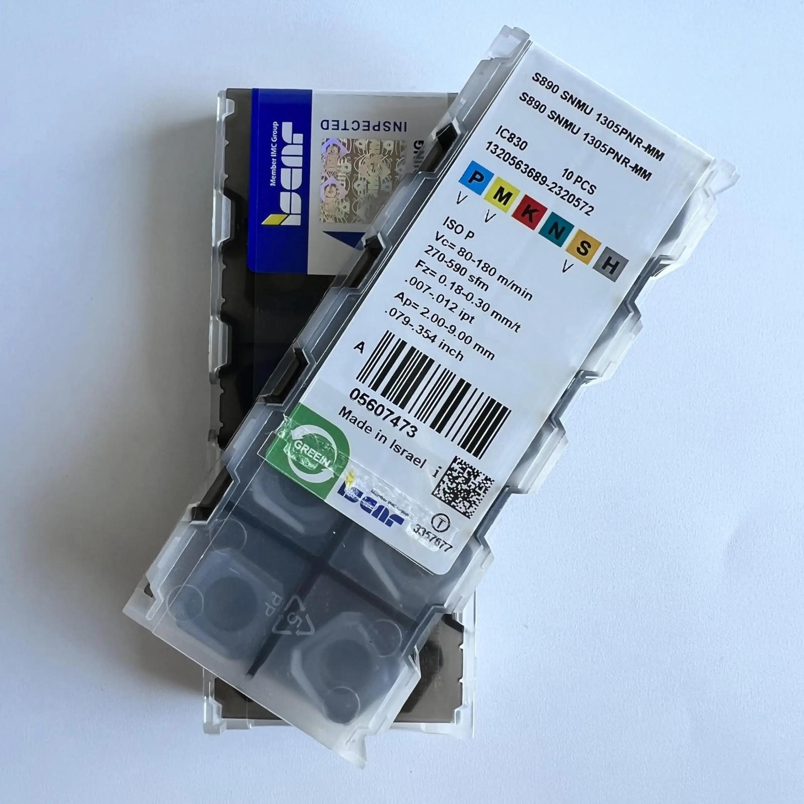 

ISCAR / S890SNMU1305PNR IC830 /Industrial indexable Carbide Inserts 10 PCS