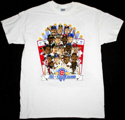 

Chicago Cubs Team Caricature 1993 White Vintage Tee Unisex T-shirt