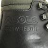 ASOLO Snowfield2 Vintage Schneetrekking Skischuhe 40 25 schwarz Leder Skischuhe(GEBRAUCHT)