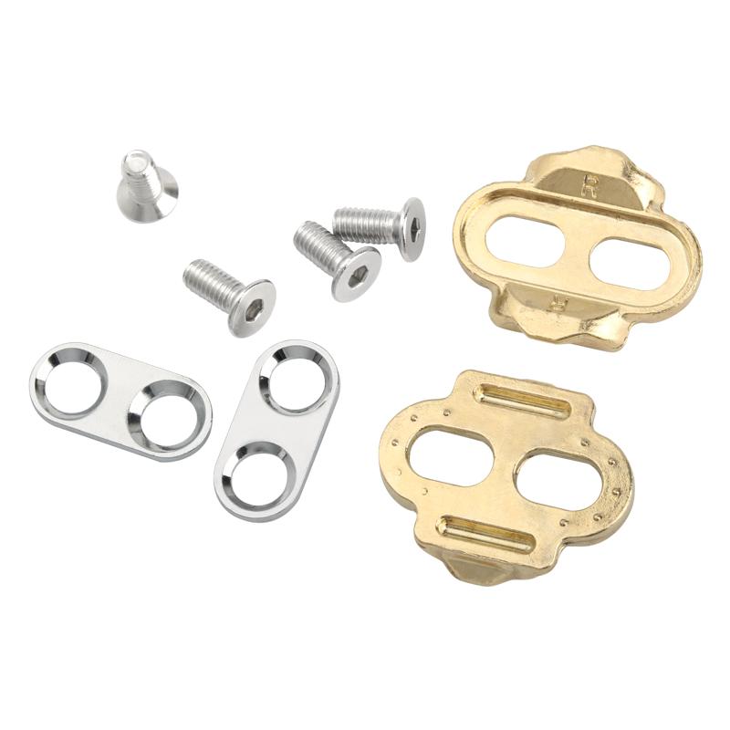 Bicycle Pedal Cleats Adapter Converter Clipless Eggbeater Mallet Mountain Bike Locking Pedal Metal Crank Cleats Screw Set