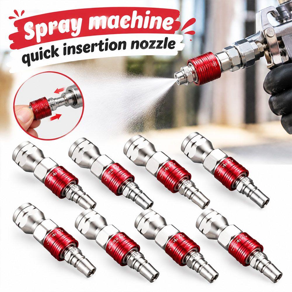 Stainless Steel Spray Nozzle Polished Finish Paint Sprayer Nozzle  for Industrial Painting