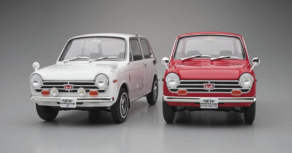 Hasegawa Honda N360 NII Plastic Model HC21 1/24