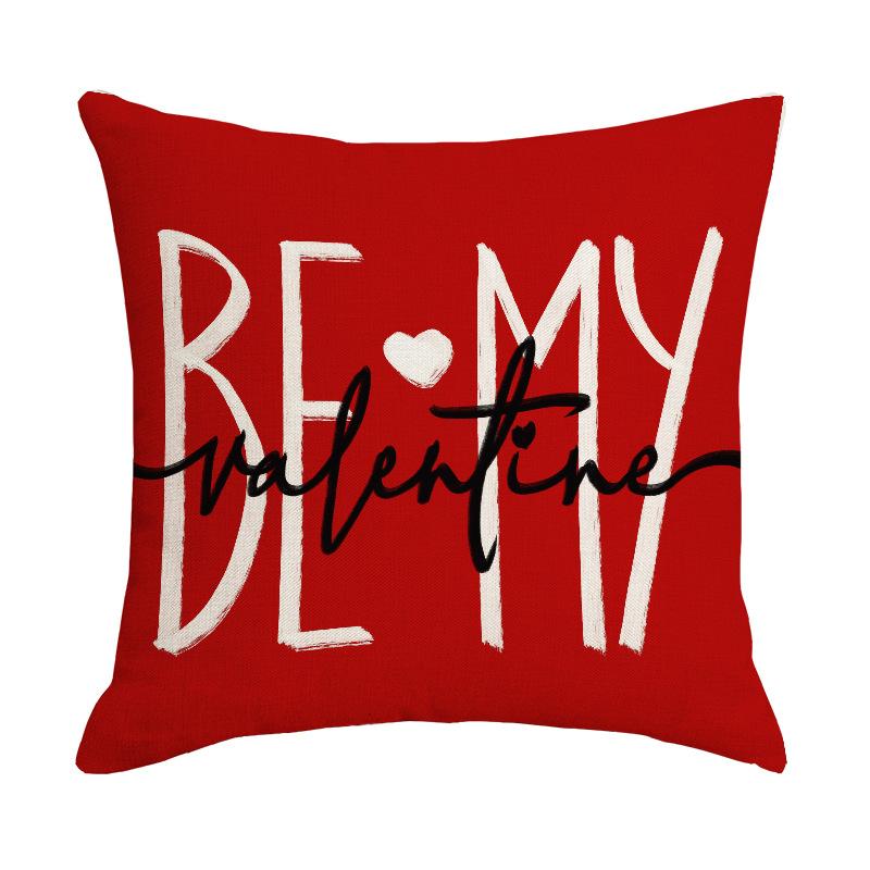 

Новая наволочка на подушку ко Дню святого Валентина для пары, для дома, для дивана, для гостиной, наволочка на подушку, подушка 45 * 45Cm