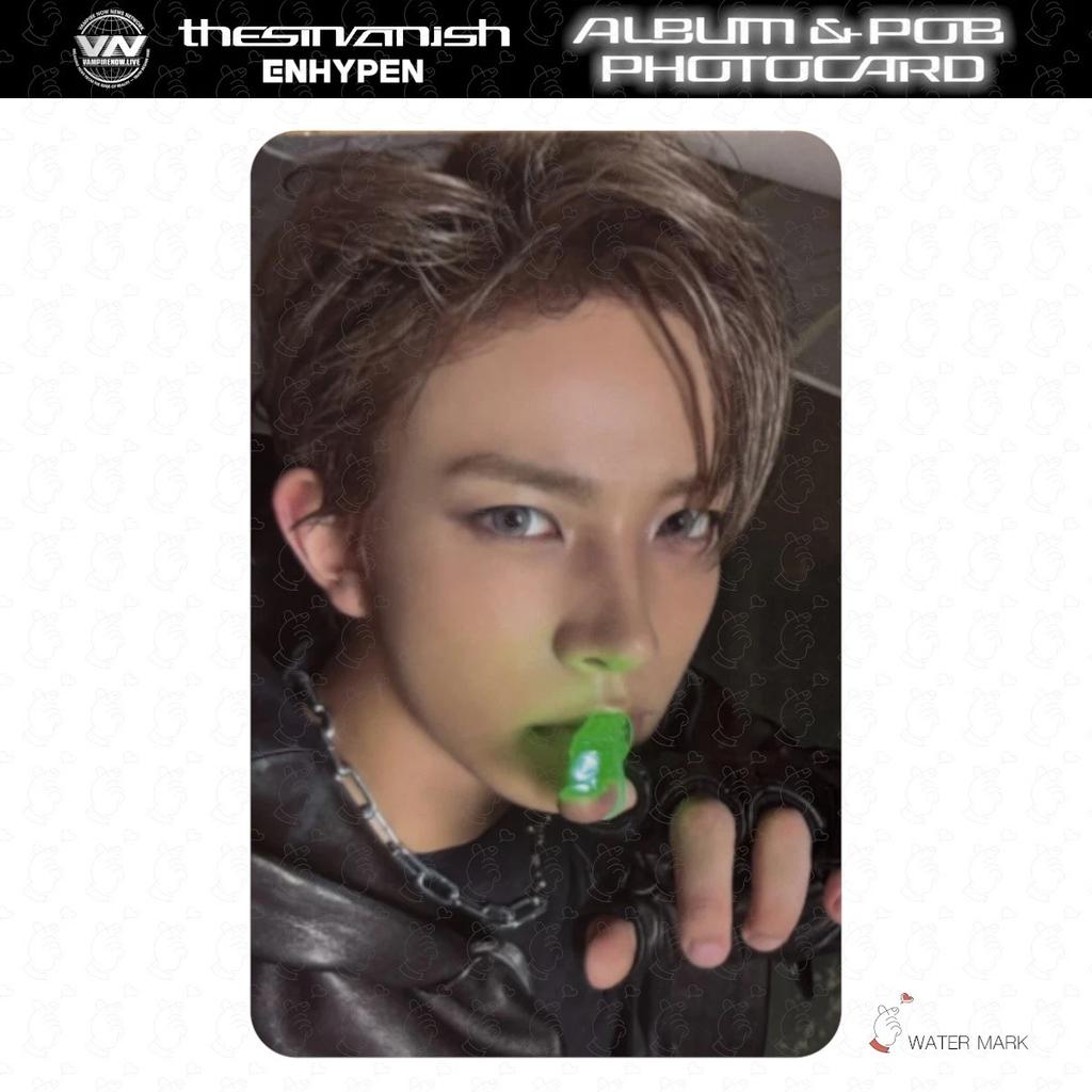 VORBESTELLUNG ENHYPEN THE SIN VANISH ALBUM Fotokarte Japan POB Glücksziehung OFFIZIELL FORBIDDEN AFTERLIGHT STORM FUGITIVES