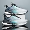 Running Shoes Mesh Breathable No-tie Shoelaces Knob Shock Absorption Basketball Sports Shoes Men's Trend Youth Soft-soled Running Shoes