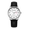 Skmei New Man Quartz Fashion Casual Watches Classic Leather Waterproof Wristwatches for Women 7901