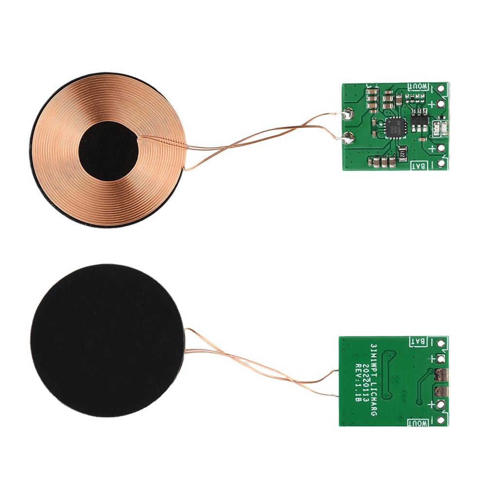 5W Wireless Charging Module PCBA Module Compatible 3.7V~4.2V Lithium Battery Retrofit Mobile Power DIY Wireless Charger