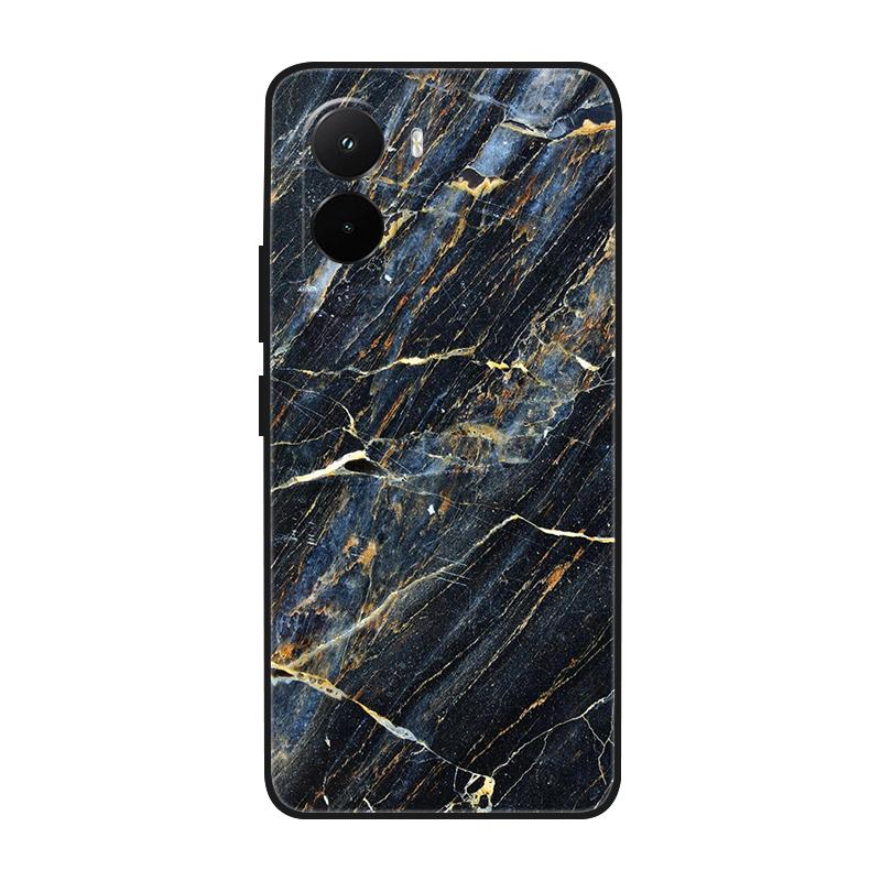 Etui na Poco M7 4G Fajne Malowane Marmurem Miękki Silikonowy Tylny Pokrowiec Na Xiaomi PocoM7 4G TPU Zderzak Fundas Poco M7 4G M 7 Coque