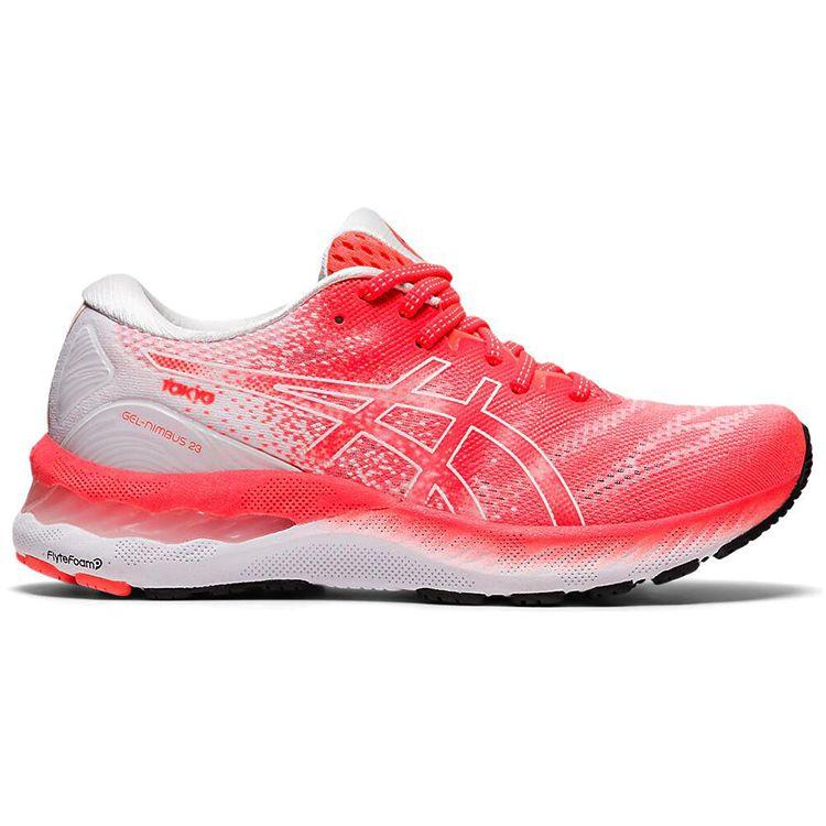 Asics  Gel Nimbus 23 Tokyo Women Sneakers Red Sunrise-Red White 1012B140-600