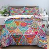 Ethnic Style Down Comforter Set Bedding Set 3-piece Comforter Cover Set