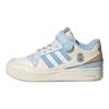 adidas Originals Forum Low C Fashion Trend Low Top Kids Skate Shoes Kids Sneakers Blue JS2475