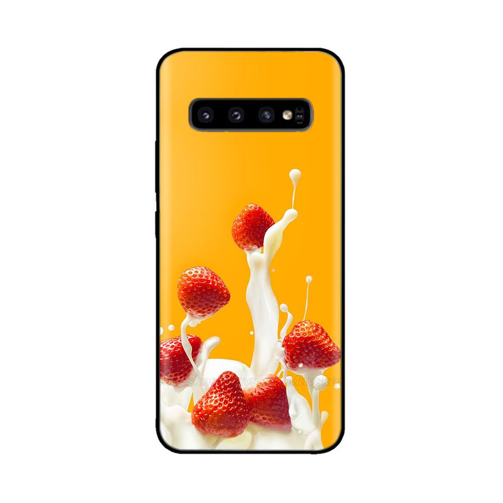 For Samsung S10 Plus Case S10 Silicone Fashion Back Cover Cases For Samsung Galaxy S10 S10E S 10 S10plus Protective Back Cover