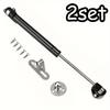 2set Black Hydraulic Support Rod Tatami Air Support Hydraulic Rod Support Cabinet Flip Door Cabinet Door Telescopic Pneumatic Rod Hardware