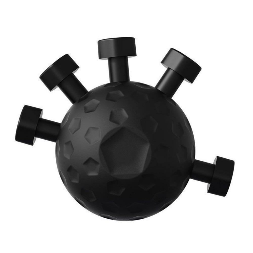 2PCS 5 Finger Design Five-Finger Trainer Black Color Finger Exerciser Sports Training
