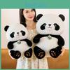 Fun Plush Panda Toy Cute Cartoon Zoo Souvenir Girl Kids Playful Keepsake Gift