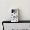 Custom Polka Dot Mirror Star Stand for iPhone 17/16 Pro Max/15/14 Cases