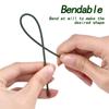 50pcs 15-40cm Artificial Green Flower Stem Sticks With Wire Stem DIY Floral Material Handmade For Wedding Home Decoration