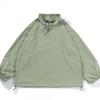 Men's Windbreaker Jacket High Collar Thin Retro Casual Couple Style Sports Coat Large Size Men's And Women's Windproof Jacket