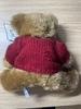 [USED] Harrods Teddy Bear In a Red Sweater, Approx. 30cm